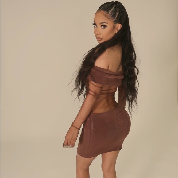 Sel Doval brown dress - Picture 2 of 3